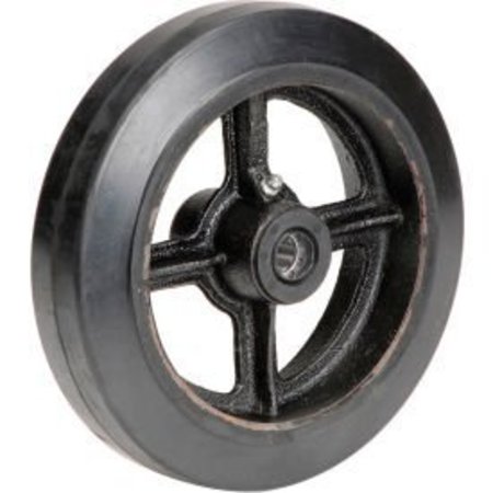 CASTERS WHEELS & INDUSTRIAL HANDLING Global Industrial„¢ 8" x 2" Mold-On Rubber Wheel - Axle Size 5/8" CW-820-MOR 5/8